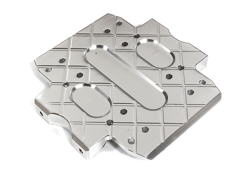 C29350 Billet Machined Alloy Center Gearbox Lower Plate for Tamiya CR-01 - Image 1