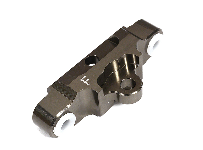 C29356GREY Billet Machined Front-Rear Arm Brace for Traxxas 1/10 Maxx 4S Truck 8916 - Image 1