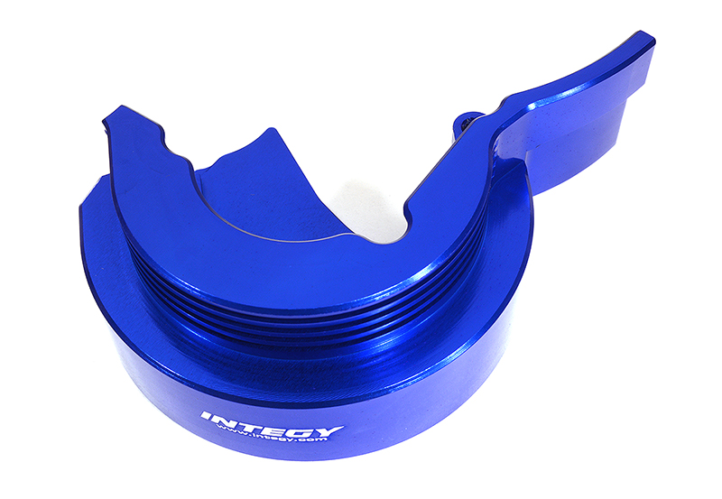 C29359BLUE Billet Machined Blue Gear Cover for Traxxas 1/10 E-Revo 2.0 8677 - Image 1