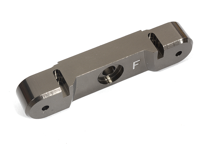 C29360GREY Billet Machined Front-Front Arm Brace for Traxxas 1/10 Maxx 4S Truck 8916 - Image 1