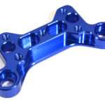 Blue Billet Machined Front Dirt Guard Mount for Arrma 1/8 Kraton 6S BLX AR320376