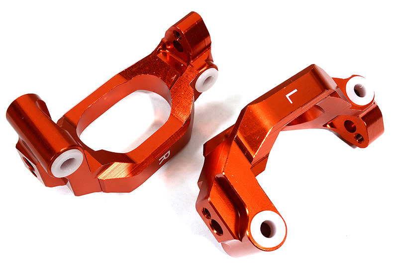 C29371RED Billet Machined Caster Blocks for Traxxas 1/10 Maxx 4S Truck 8932 - Image 1