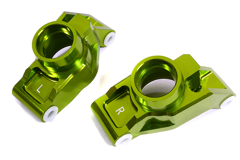 C29373GREEN Billet Machined Rear Hub Carriers for Traxxas 1/10 Maxx 4S Truck 8952 - Image 1