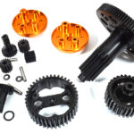 Billet Machined Metal Gear Set for Arrma 1/10 Granite Voltage 2WD Mega Truck