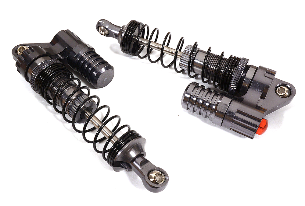 C29386GUN Billet Machined Piggyback Shock(2) for 1/10 Size Off-Road Scale Crawler(L=95mm) - Image 1