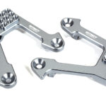 Billet Machined Alloy Rear Shock Towers for Axial 1/10 SCX10 II 6X6 Off-Road