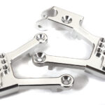 Billet Machined Alloy Front Shock Towers for Axial 1/10 SCX10 II 6X6 Off-Road