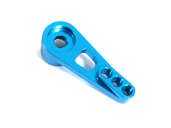 C29389LIGHTBLUE Billet Machined Alloy Servo Horn 25T for Futaba Servo (r=13/16/19mm) - Image 1