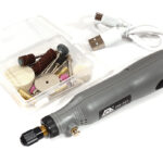 Cordless Mini Grinder Set with 3 Speeds, USB Charging, and Rechargeable Battery