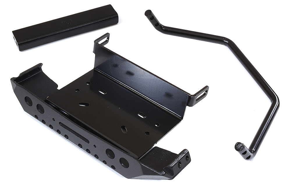 C29403 Realistic Front Alloy Bumper Set for Traxxas 1/10 TRX-6 Trail Crawler 6X6 G63 - Image 1