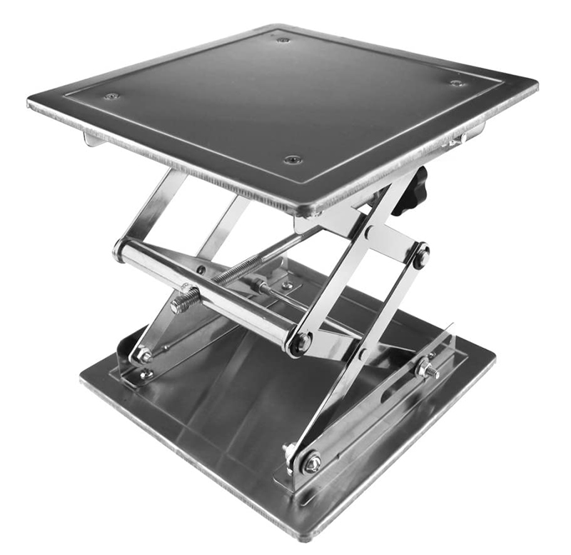 C29419 Adjustable Height Alloy Car Stand Workstation 200x200mm Size for Large Size RC - Image 1