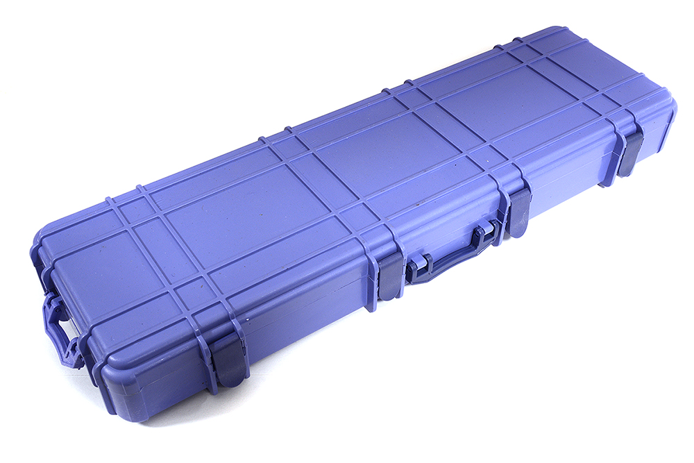 C29436BLUE Realistic Model Scale Plastic Luggage Storage Case 225x70x26mm for 1/10 Crawler - Image 1