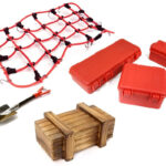 Realistic Model 1/10 Scale Accessories Set for Off-Road Crawler