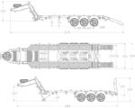 HG-P806 Military Semi Trailer Model Kit, Type U.S. M747 1/12 Scale - Image 9