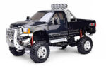Realistic 1/10 Scale 4X4 RC Pickup Truck RTR with 2.4GHz Radio Black