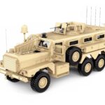 HG-P602 1/12 6X6 RC Military Cougar ARTR w/2.4GHz Stick Remote, Sound & Light