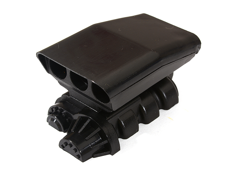 C29470BLACK Realistic Plastic Shaker Hood Scoop Air Intake Supercharger for 1/10 Scale - Image 1