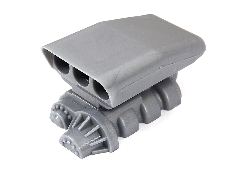 C29470GUN Realistic Plastic Shaker Hood Scoop Air Intake Supercharger for 1/10 Scale - Image 1