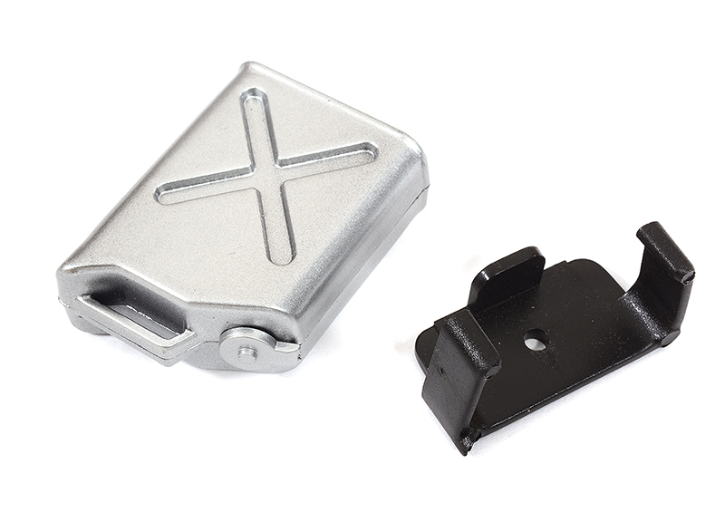 C29472 Realistic Jerry Can Gas Fuel Tank w/ Bracket for 1/10 Scale Rock Crawler - Image 1