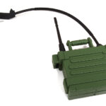 Realistic Military Style Communication Radio Phone System for 1/10 RC Crawler