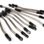 Titanium Alloy 10-Piece Linkage Set for Axial 1/10 Wraith 2.2 Off-Road
