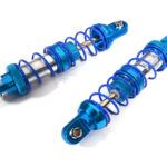 Realistic Dual Spring Shock Set (2) for 1/10 Scale Off-Road R/C (L=70mm)