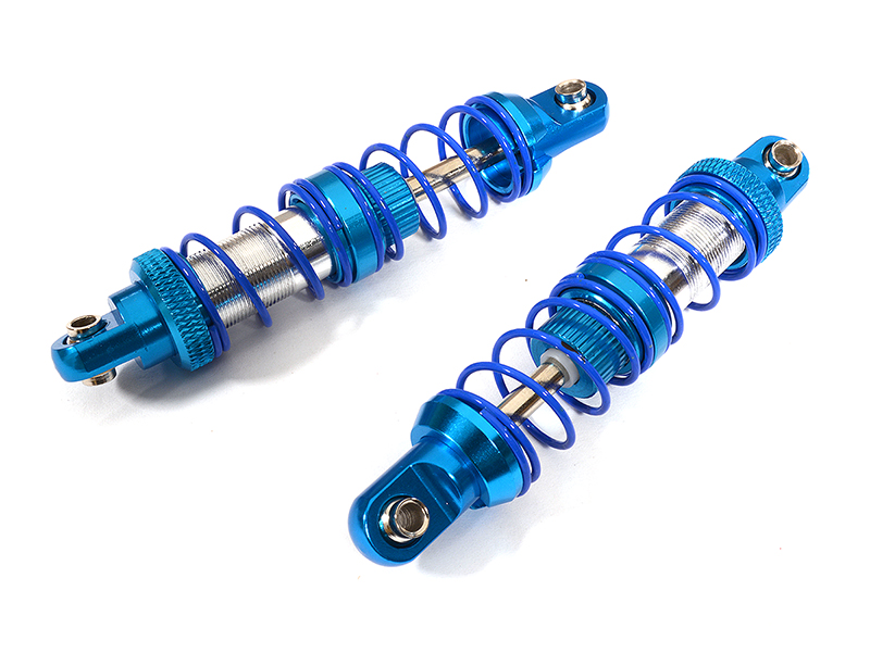 C29482 Realistic Dual Spring Shock Set (2) for 1/10 Scale Off-Road R/C (L=70mm) - Image 1