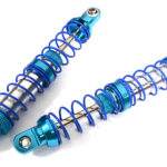 Realistic Dual Spring Shock Set(2) for 1/10 SCX-10, SCX10 II, SCX10 III (L=90mm)