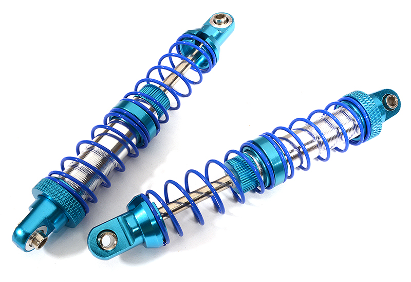 C29484 Realistic Dual Spring Shock Set(2) for 1/10 SCX-10, SCX10 II, SCX10 III (L=90mm) - Image 1