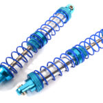 Realistic Dual Spring Shock Set (2) for 1/10 Scale Off-Road R/C (L=100mm)