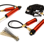 Realistic Remote Reservoir 100mm Shock (2) w/ Internal Spring for 1/10 Off-Road