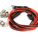 Bright LED (4) Light Kit, Metal Housings for 1/10 & 1/8 Scale RC