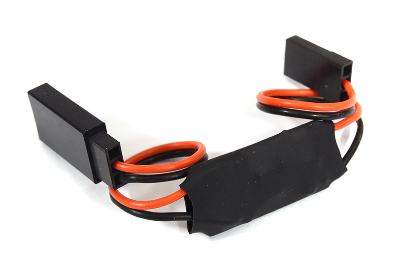 C29517 2Pin to 2Pin Type RX Plug with On/Off Switch Push Button Board - Image 1