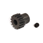 Billet Machined 0.8 Steel 32 Pitch Pinion 15T for BL Applications w/ 5mm Shaft