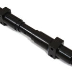 Billet Machined 120mm Track Width Straight Axle for Custom 1/14 Semi-Tractor