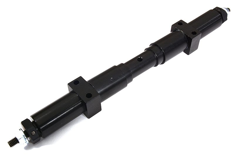 C29554 Billet Machined 141mm Track Width Straight Axle for Custom 1/14 Semi-Tractor - Image 1