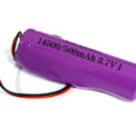 14500 500mAh 3.7V Lithium Ion Rechargeable Battery for Lego LED Light Set