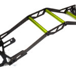 Alloy Metal Exo-Skeleton Body Roll Cage Kit for Traxxas 1/10 Rustler 4X4 6718