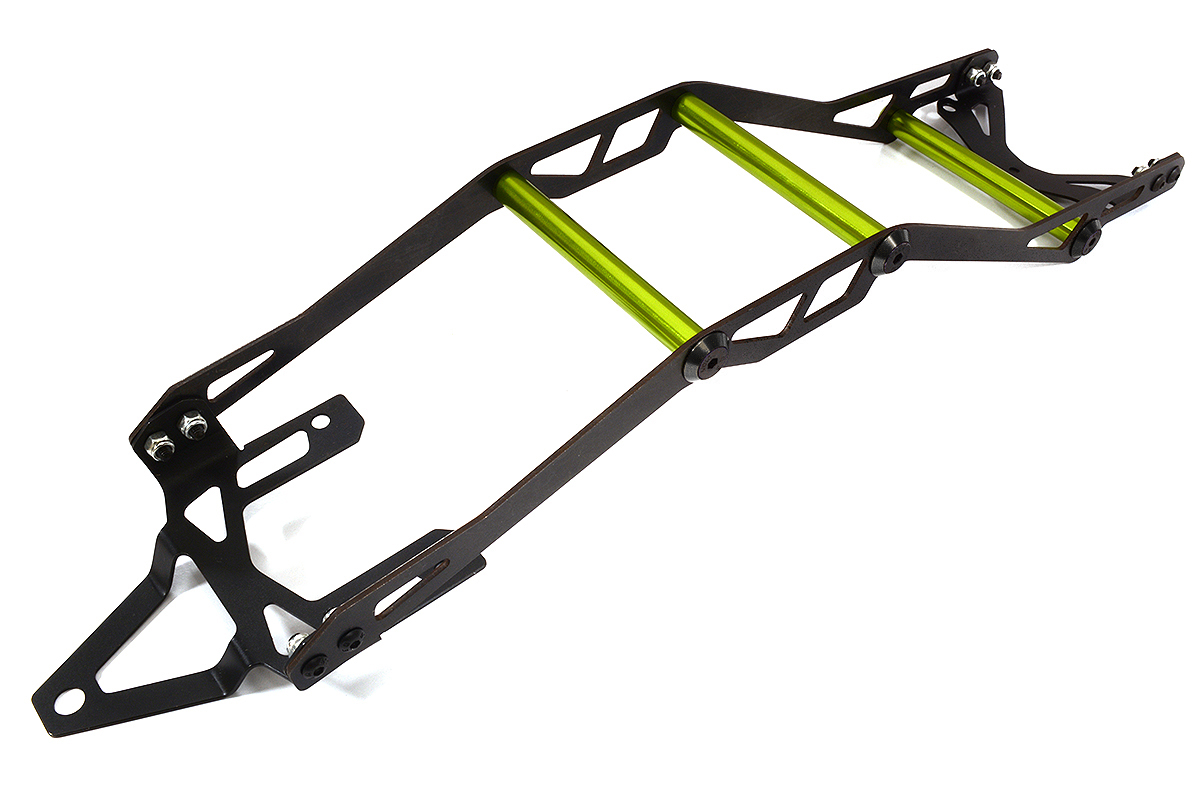 C29593GREEN Alloy Metal Exo-Skeleton Body Roll Cage Kit for Traxxas 1/10 Rustler 4X4 6718 - Image 1