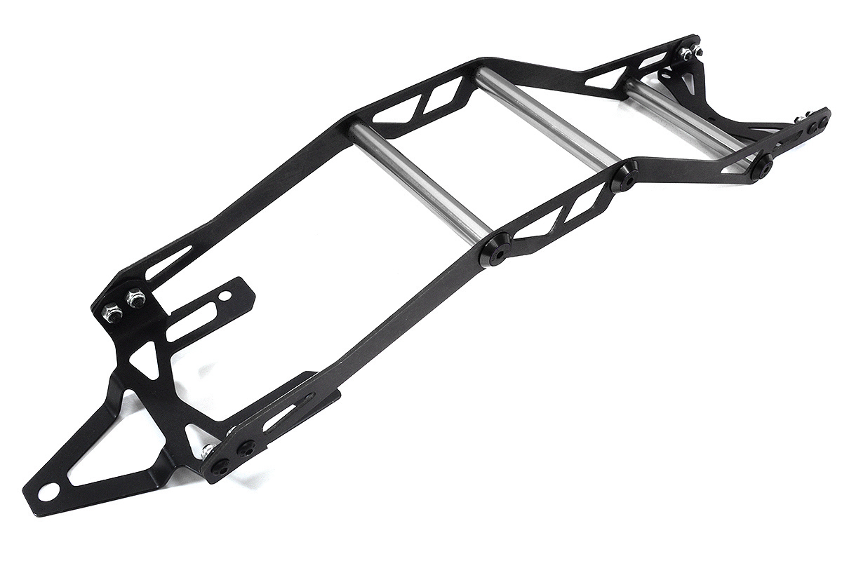 C29593SILVER Alloy Metal Exo-Skeleton Body Roll Cage Kit for Traxxas 1/10 Rustler 4X4 6718 - Image 1
