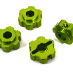 Billet Machined Alloy Wheel Hex (4) for Traxxas 1/10 Maxx 4S Truck 8956