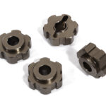 Billet Machined Alloy Wheel Hex (4) for Traxxas 1/10 Maxx 4S Truck 8956