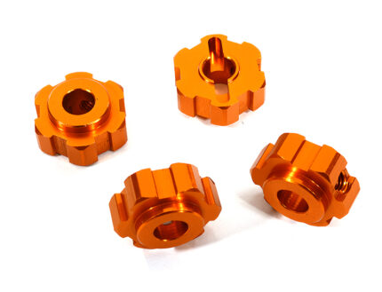 Billet Machined Alloy Wheel Hex (4) for Traxxas 1/10 Maxx 4S Truck 8956