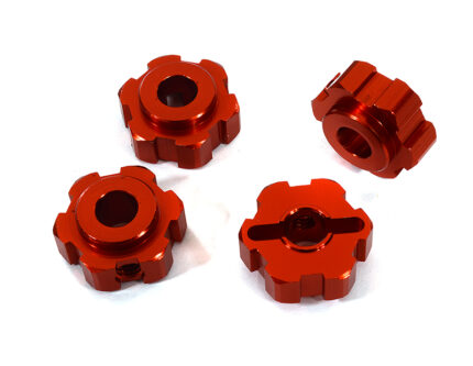 Billet Machined Alloy Wheel Hex (4) for Traxxas 1/10 Maxx 4S Truck 8956