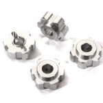 Billet Machined Alloy Wheel Hex (4) for Traxxas 1/10 Maxx 4S Truck 8956