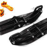 Front Sled Ski Attachment Set for Traxxas 1/10 Maxx 4S Truck (for RWD)