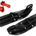 Front Sled Ski Attachment Set for Traxxas 1/10 Maxx 4S Truck (for RWD)