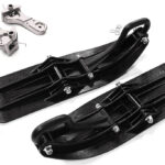 Front Sled Ski Attachment Set for Traxxas 1/10 Maxx 4S Truck (for RWD)