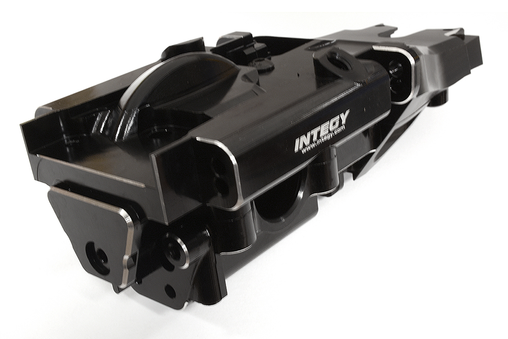 C29606BLACK Billet Machined Rear Bulkhead for Traxxas 1/10 E-Revo 2.0 8629 - Image 1