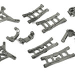 Billet Machined Alloy Suspension Kit for Team Associated DR10 Drag Race Car RTR